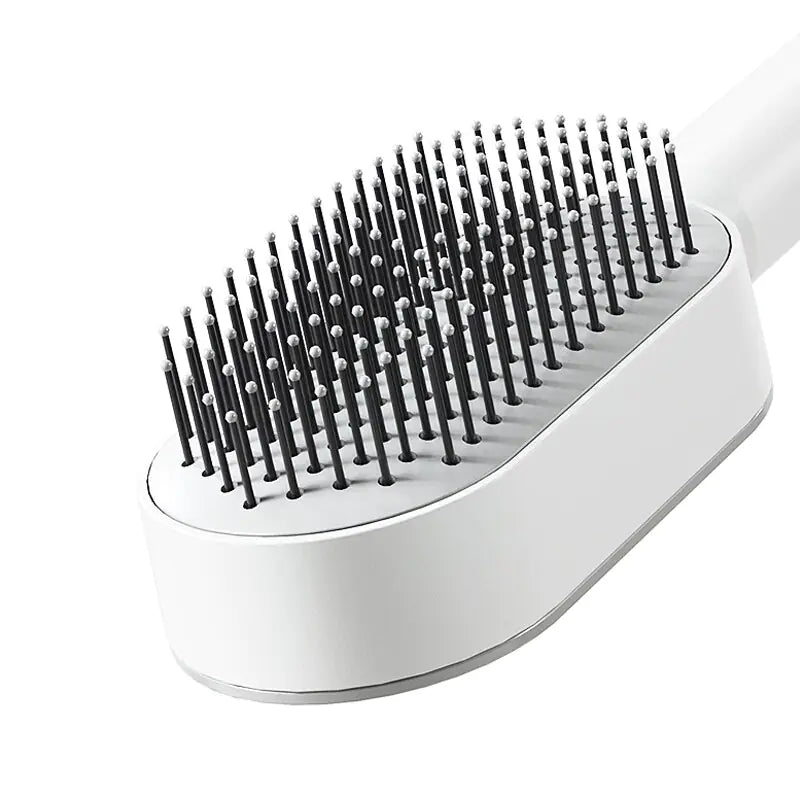 Smart Self-Cleaning Hairbrush:  Instant Cleanliness, Maximum Convenience.