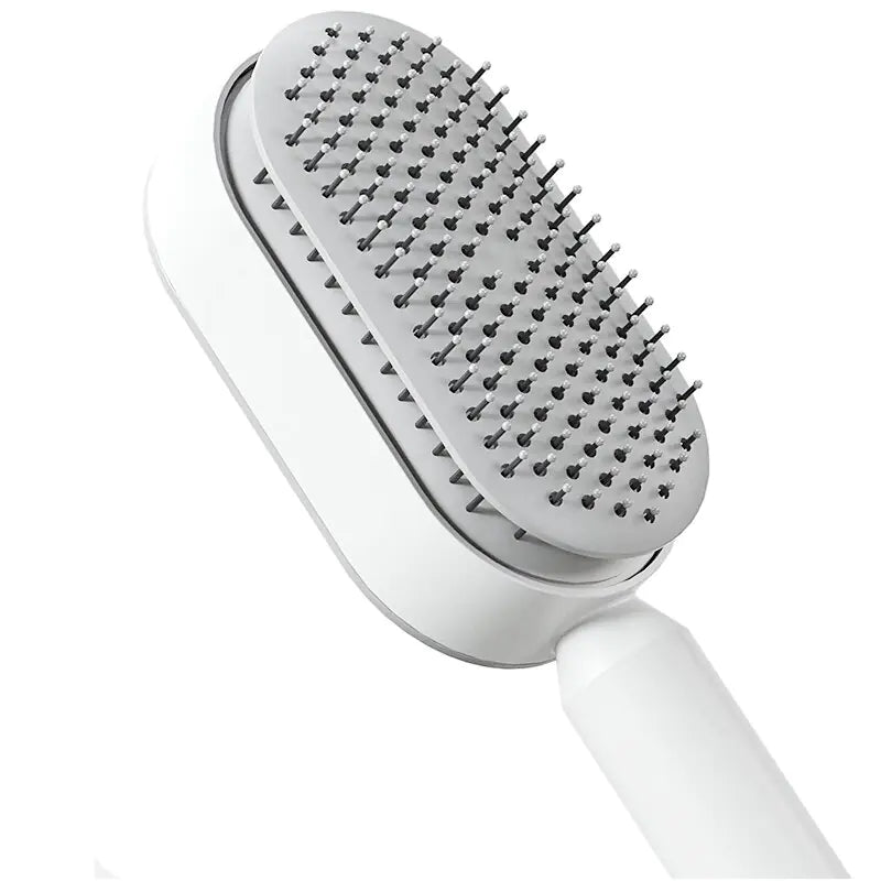 Smart Self-Cleaning Hairbrush:  Instant Cleanliness, Maximum Convenience.